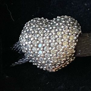 Pandora Heart Pave Clip Charm - HOLD